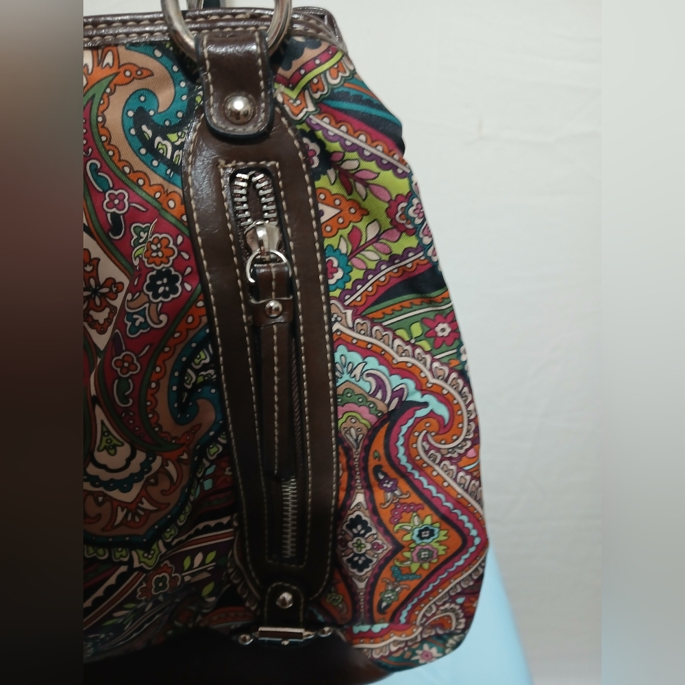Rosetti Brown Paisley Women's Bag - Picture 3 of 7